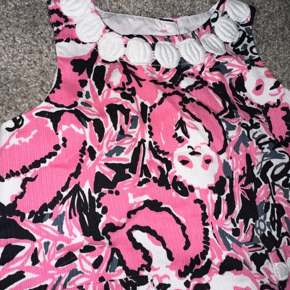Lilly Pulitzer Hanging With my Boo Panda bear Dress + diaper cover - Picture 3 of 6